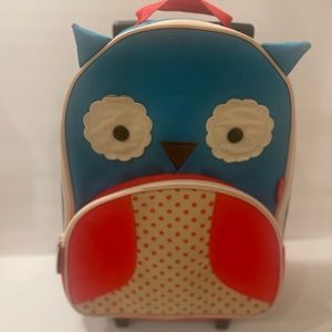 SkipHop ZOO KIDS ROLLING LUGGAGE OWL